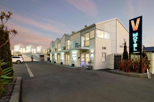 V Motel Christchurch Dış mekan fotoğraf