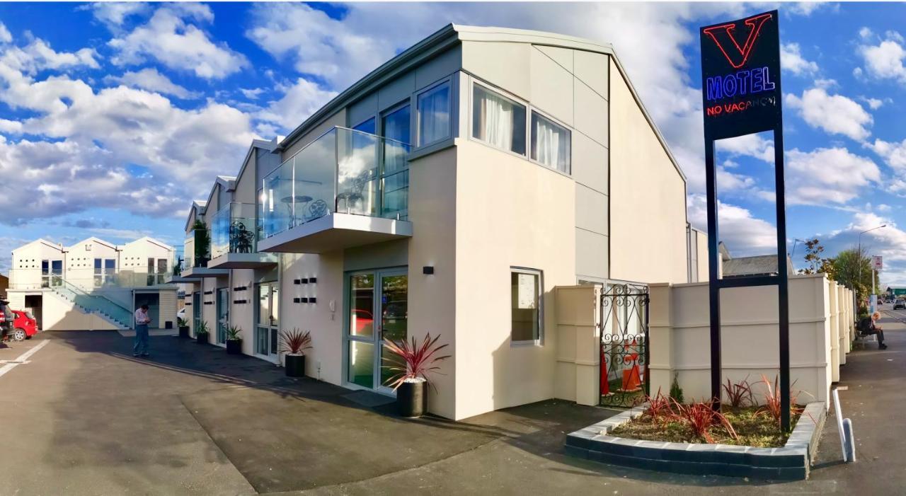 V Motel Christchurch Dış mekan fotoğraf